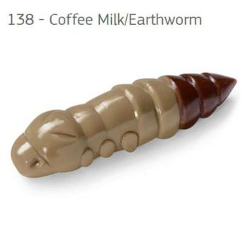 FishUp Pupa Coffee Milk/Earthworm 1,2 (32mm) 10db plasztik csali kép