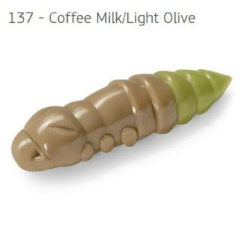 FishUp Pupa Coffee Milk/Light Olive 1,2 (32mm) 10db plasztik csali kép