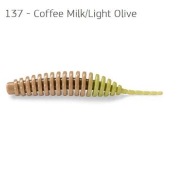 FishUp Tanta Coffee Milk/Light Olive 2,5 (61mm) 8db plasztik csali kép