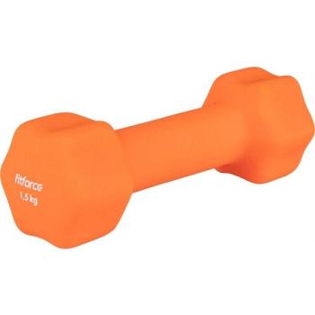 Fitforce FDBN 1,5 KG Kézi súlyzó, narancssárga, méret kép