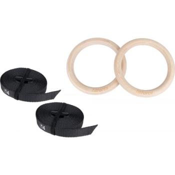 Fitforce GYM RING SET Fa tornagyűrű, fekete, méret kép