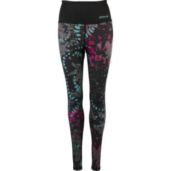 Fitforce JETTE Női fitnesz leggings, fekete, méret kép