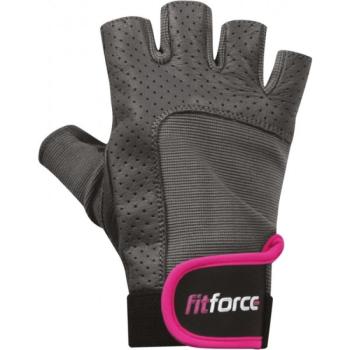 Fitforce PFR01 Fitness kesztyű, szürke, méret kép