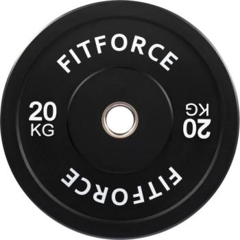 Fitforce PLRO 20 KG x 50 MM Súlyzótárcsa, fekete, méret kép