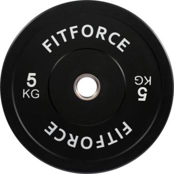 Fitforce PLRO 5 KG x 50 MM Súlyzótárcsa, fekete, méret kép