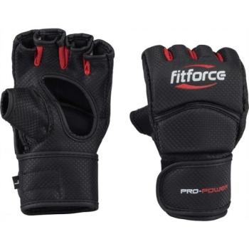 Fitforce PRO POWER MMA ujjatlan kesztyű, fekete, méret kép