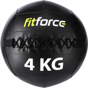 Fitforce WALL BALL 4 KG Medicinbal, fekete, méret kép