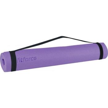 Fitforce YOGA MAT 180X61X0,4 Fitnesz szőnyeg, lila, méret kép