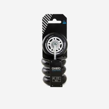Fitnesz görkorcsolya kerék FIT 3, 63mm, 82A, csapággyal, 4 db Oxelo kép
