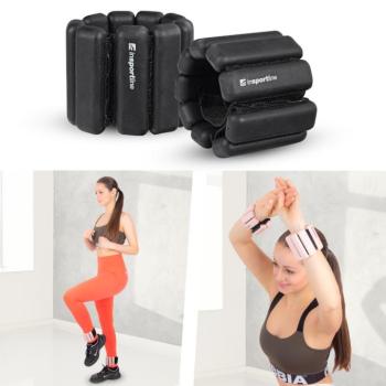 Fitnesz súly bokára/csuklóra inSPORTline Brace  fekete kép