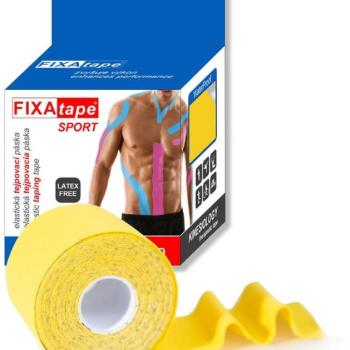 FIXAtape Kinesio Standard 5 cm × 5 m, sárga, 1 db kép