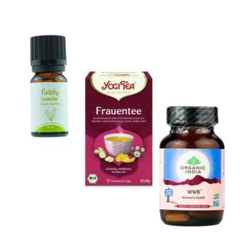 Flexity NŐI EGÉSZSÉG Csomag - Levendula, Yogi női tea, Organic India Women's Health kapszula hormonális egyensúly kép