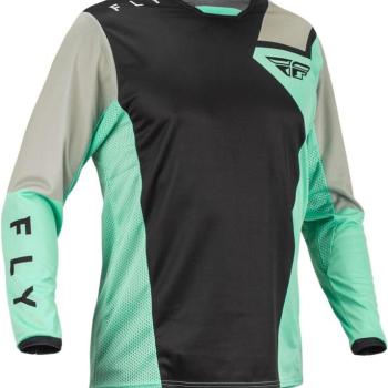 Fly Racing dres Kinetic Jet, 2023 černá/mint/šedá kép