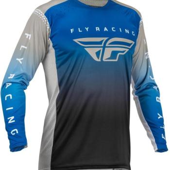 Fly Racing dres Lite, 2023 modrá/šedá/černá kép