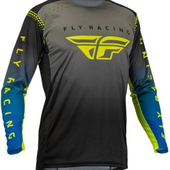 Fly Racing dres Lite, 2023 šedá/modrá/hi-vis kép