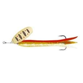 Flying eel spinner - 3 23g sinking fluo orange/gold kép