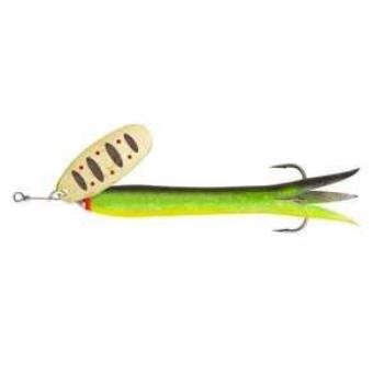 Flying eel spinner - 3 23g sinking green highlander kép