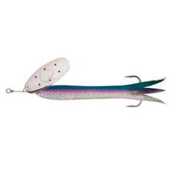 Flying eel spinner - 3 23g sinking silver doctor kép