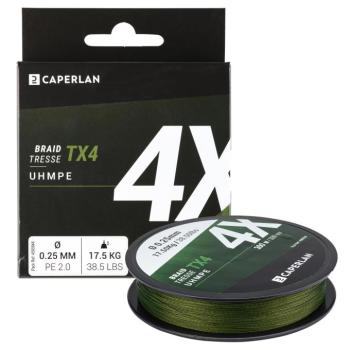 Fonott zsinór, 4 szálas, 300 m - TX4 Caperlan kép