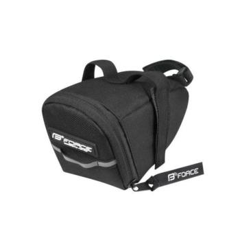 FORCE-ECO SADDLE BAG VELCRO Fekete 0,8L kép