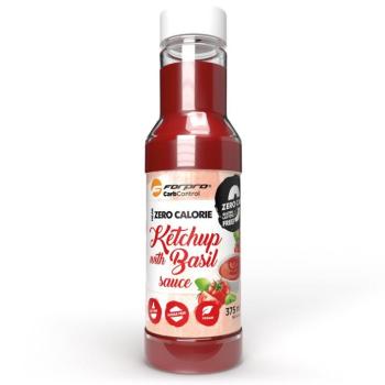 FORPRO NEAR ZERO CALORIE KETCHUP WITH BASIL SAUCE - 375 ML kép