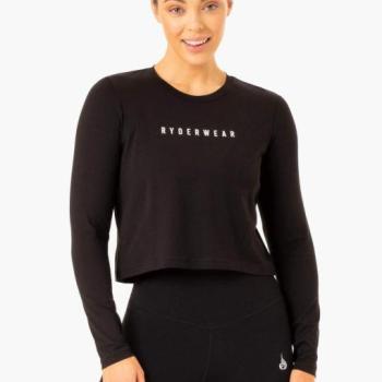 Foundation Black női hosszúujjú felső - Ryderwear kép