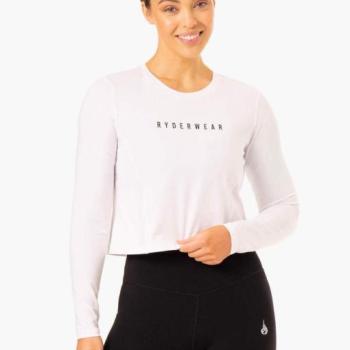 Foundation White női hosszúujjú felső - Ryderwear kép
