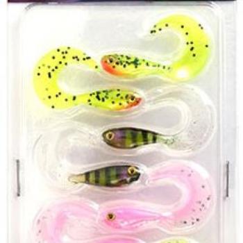 FOX Rage Micro Grub Tail Ultra UV 4cm Mixed Colours 8 db kép