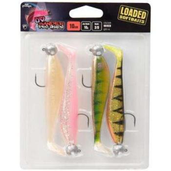 Fox rage new zander pro shad loaded mixed uv colour packs zander... kép