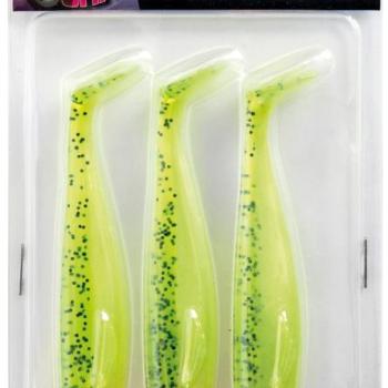 FOX Rage Pro Shad Ultra UV 10cm Lemon Tiger 3 db kép