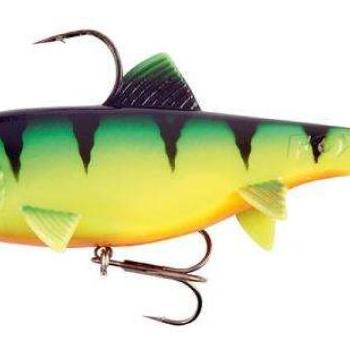 Fox rage replicant® wobble bright perch uv 18cm 90g gumicsali kép