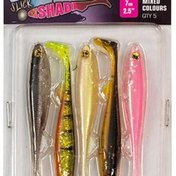 FOX Rage Slick Shad 7 cm UV Mixed Colours 5 db kép