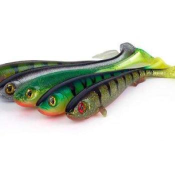 Fox rage super slick shad uv 18cm / 7&quot; firetiger gumicsali kép