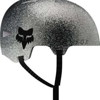 Fox Yth Flight Helmet Silver Metal, Ce OS kép