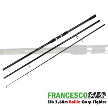 Francesco Boilie Carp Fighter bojlis bot 360cm 3lb (BBHR) kép