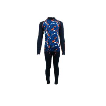 FREEGUN-Backside Print Navy Blue/Night Blue - Thermo Sets Junior Kék 150/157 kép