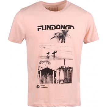 FUNDANGO-Basic T Logo 6-250-peach Rózsaszín L kép