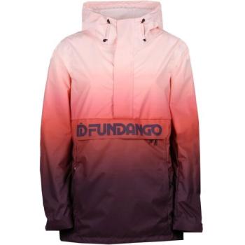 FUNDANGO BETULA LOGO ANORAK Női átmeneti kabát, bordó, méret kép