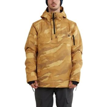 FUNDANGO BURNABY ANORAK Férfi snowboard/síkabát, barna, méret kép