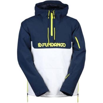 FUNDANGO BURNABY LOGO ANORAK Férfi sí/snowboard dzseki, fehér, méret kép