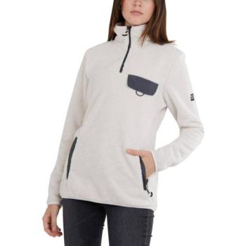 FUNDANGO VINONA FLEECE PULLOVER Női pulóver, fehér, méret kép