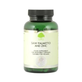 Fűrészes törpepálma (Saw Palmetto) 800mg cinkkel 15mg 120 kapszula – G&G kép