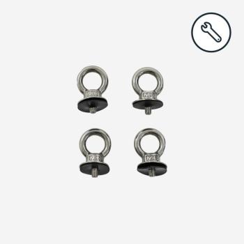 Fűzőlyuk, 6 mm x 4 - Alkatrész a 2 személyes VAN 500 Condensless tetősátorhoz Quechua kép