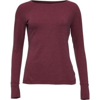 GAP BREATHE LS BOATNECK TOP Női felső, bordó, méret kép