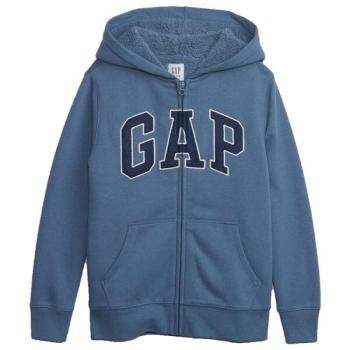 GAP INSULATED FULLZIP LOGO Fiú pulóver, kék, méret kép