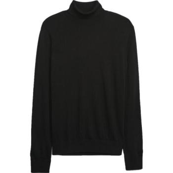 GAP MERINO TURTLENECK Férfi gyapjúpulóver, fekete, méret kép