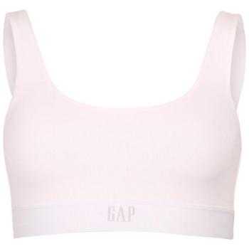 GAP STRETCH COTTON LOGO BRALETTE Női melltartó, fehér, méret kép