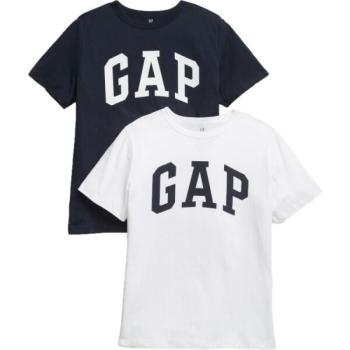 GAP V-2PK SS LOGO TEE Fiú póló, fehér, méret kép