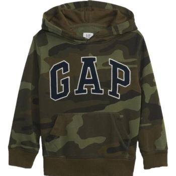 GAP V-FRC FT NEW CAMPUS LOGO HOOD CAMO Fiú pulóver, khaki, méret kép