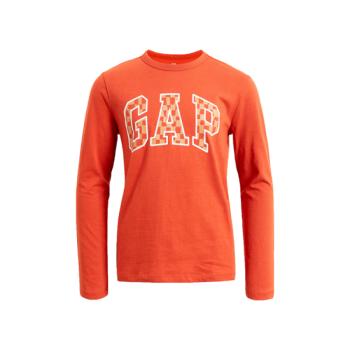 GAP V-FRC LS LOGO TEE Fiú felső, narancssárga, méret kép